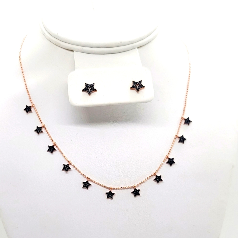 Necklace, Earrings and Bracelet Set